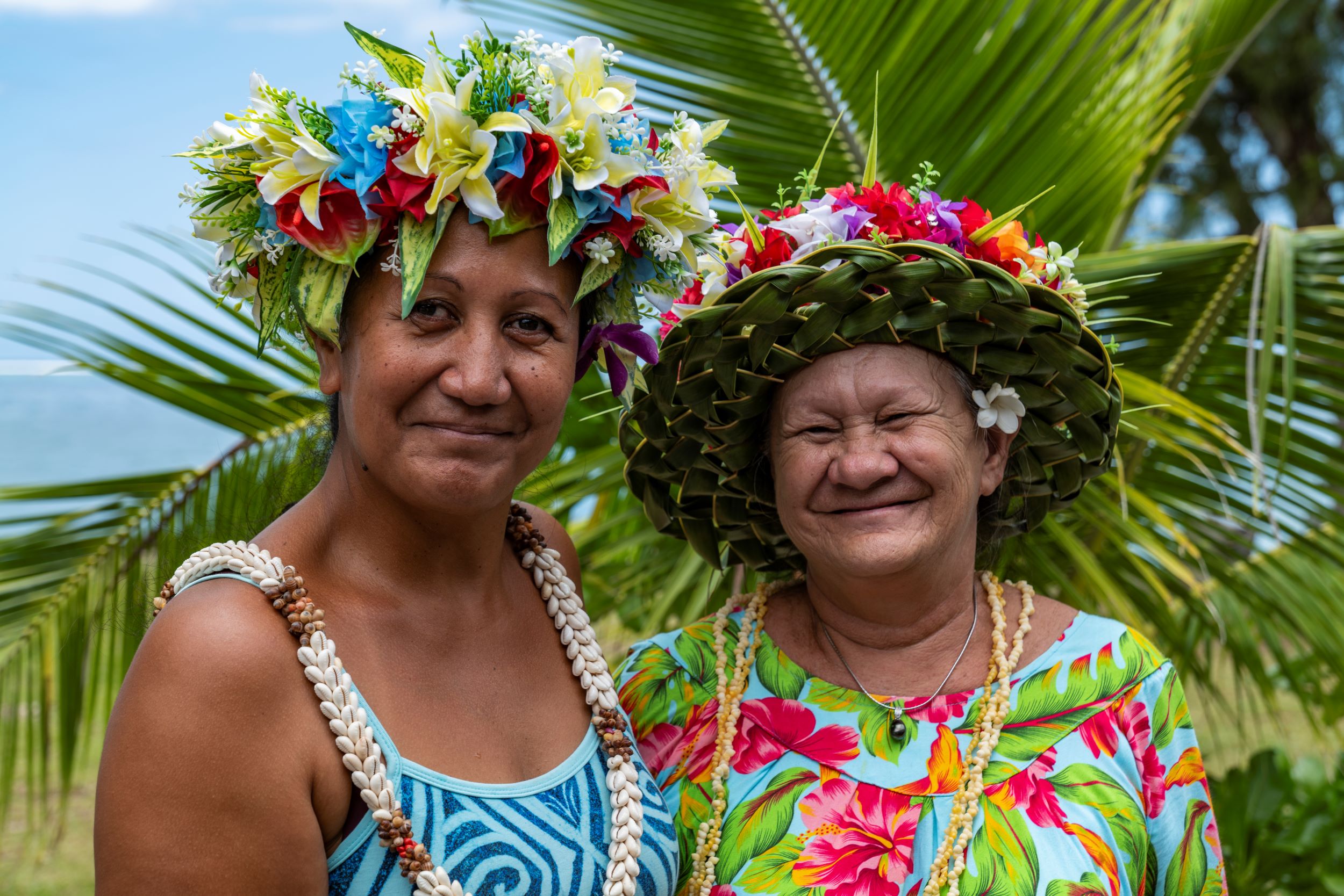 Local Tahitian ladies - Tahiti Tourisme, Holger Leue